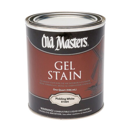 Old Masters Gel Stain Pcklng Wht Qt 81004